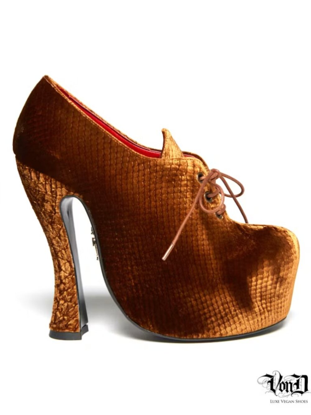 Kat Von D shoes, Natacha I, Caramel, Size 10